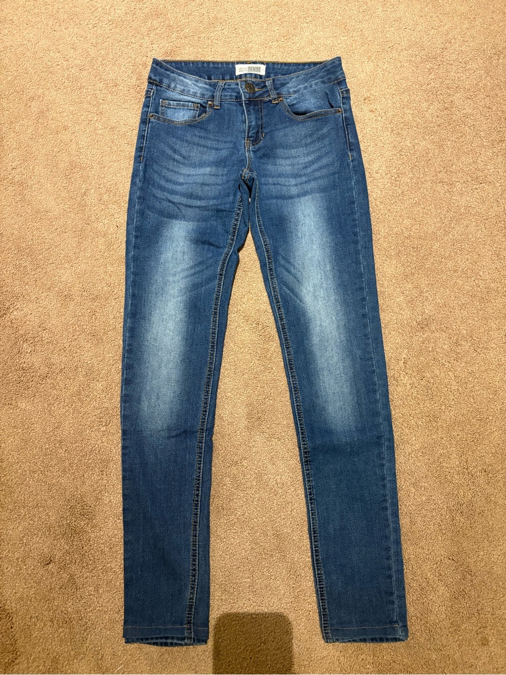 Ardene Medium Blue Skinny Jeans size 1